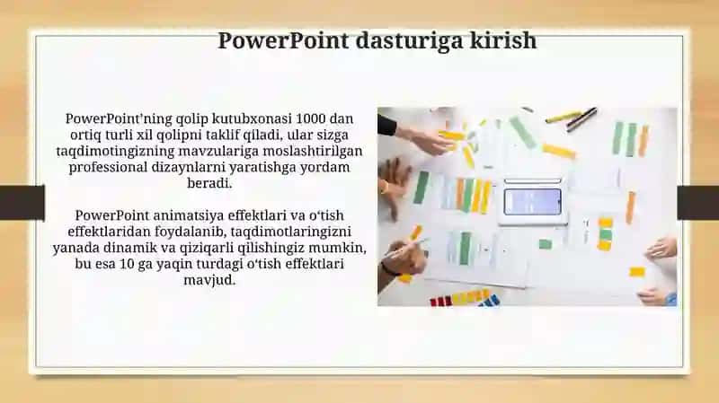 Taqdimot yaratuvchi dasturlar va ularning turlari power point va canva dasturlari 4