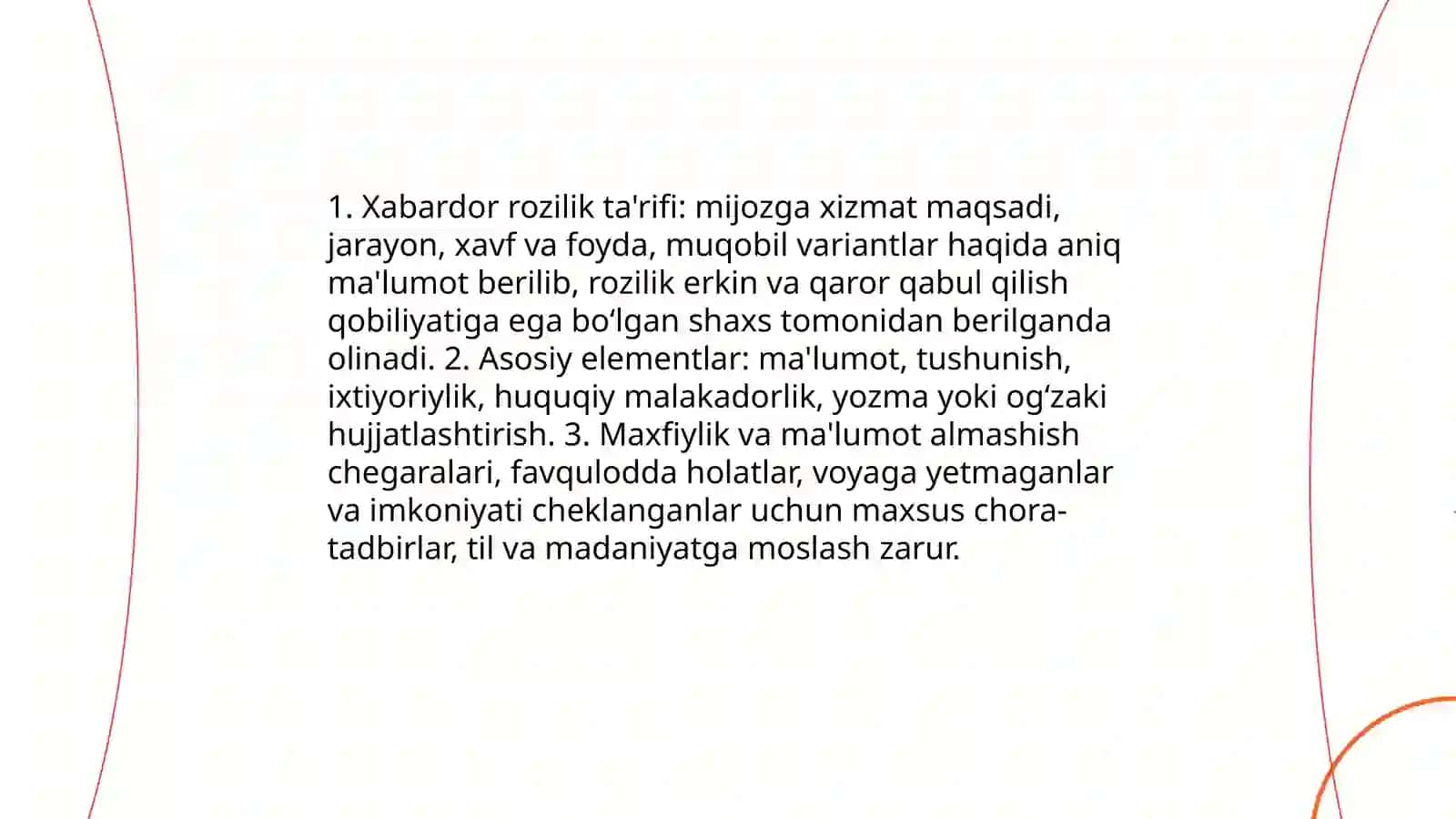 Turli mijoz va guruhlar bilan ijtimoiy ish olib borish amaliyoti etik masalalari 4