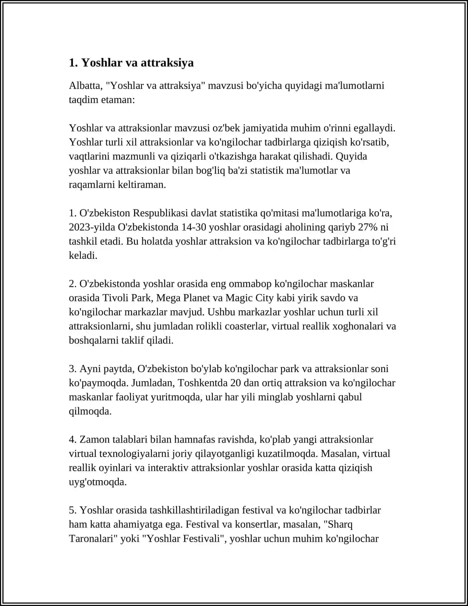 NAMANGAN DAVALAT PEDAGOGIKA INSTITUTI ERGASHXO'JAYEVA DILNOZA 1-KURS 4