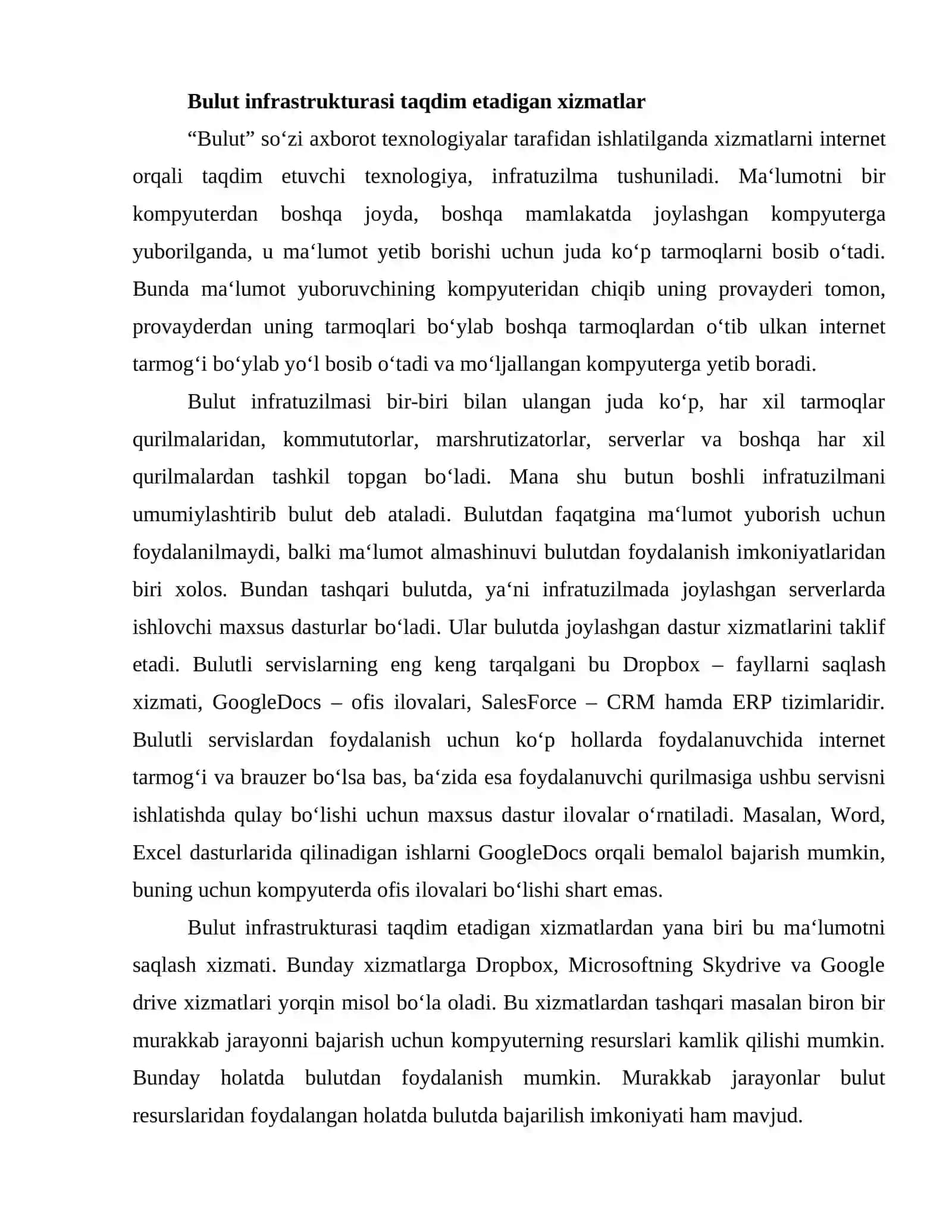 Bulutli texnologiyalar 4