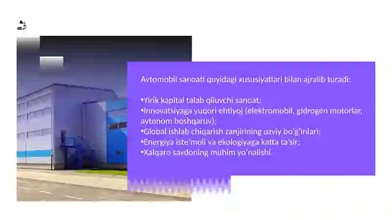 Jahon avtomobilsizlik sohasi holati va brendlarning ulishi.Xitoy brendlarining oʻsish omillari 4