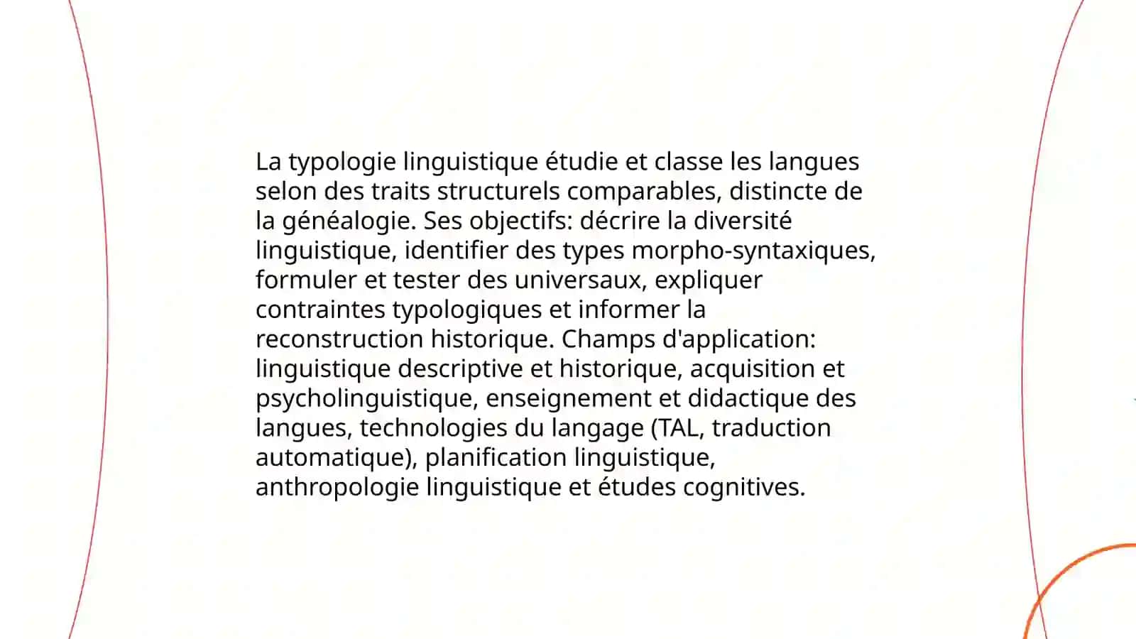 Introduction à la typologie linguistique 4