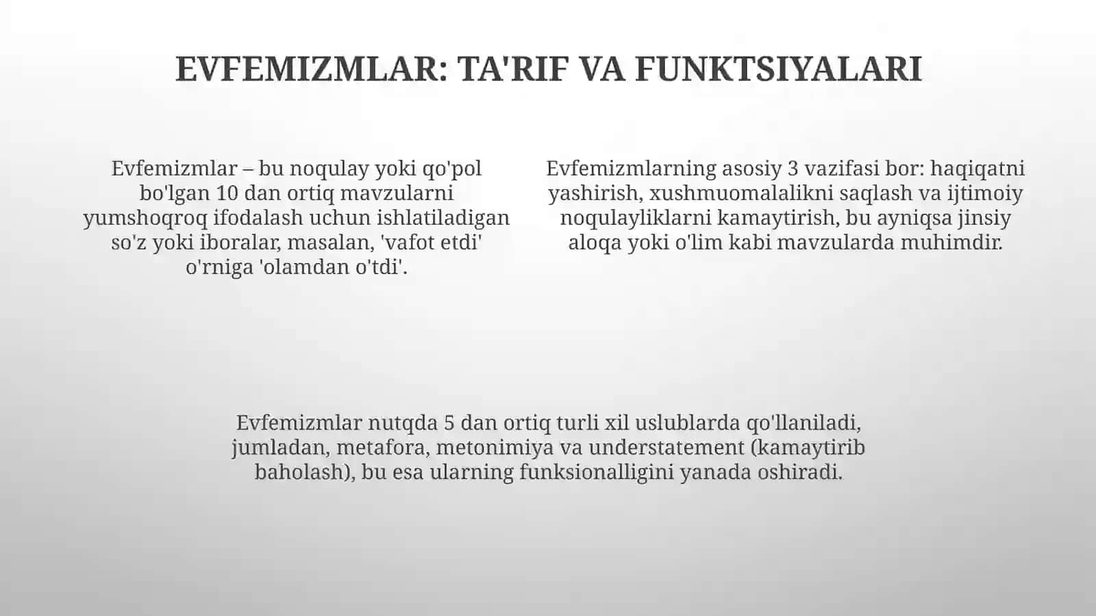 Taboo languages, euphemisms and cultural attitudes towardspoliteness 4