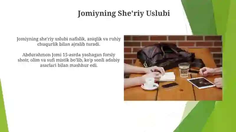 Abdurahmon Jomiyning hayot va faoliyati 4
