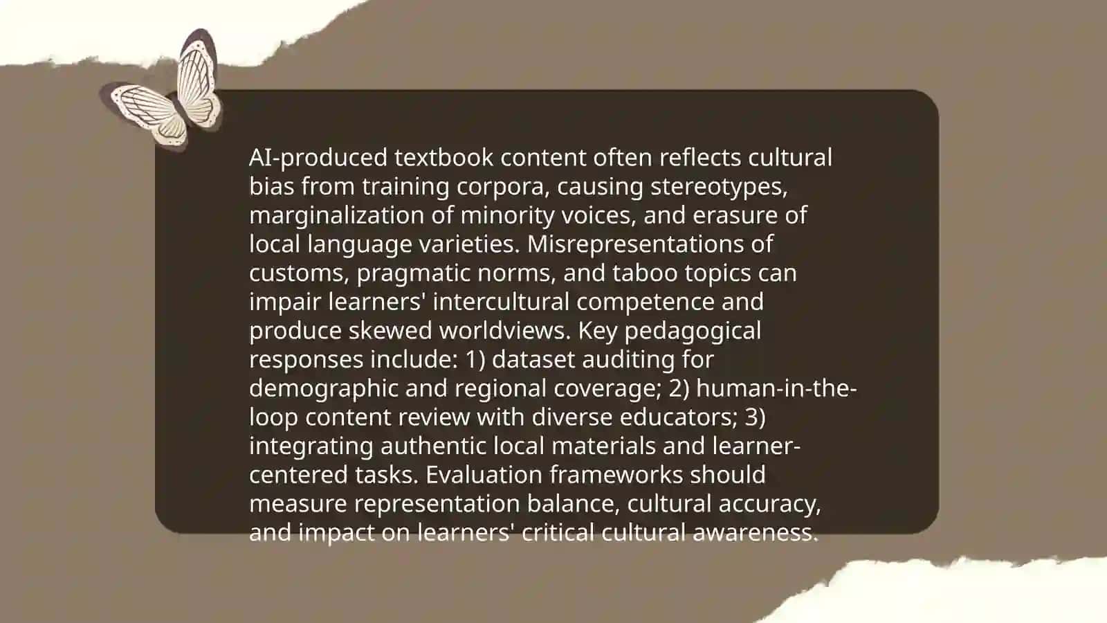 Pedagogical Implications of AI-GENERATED Content in Language Textbooks 4