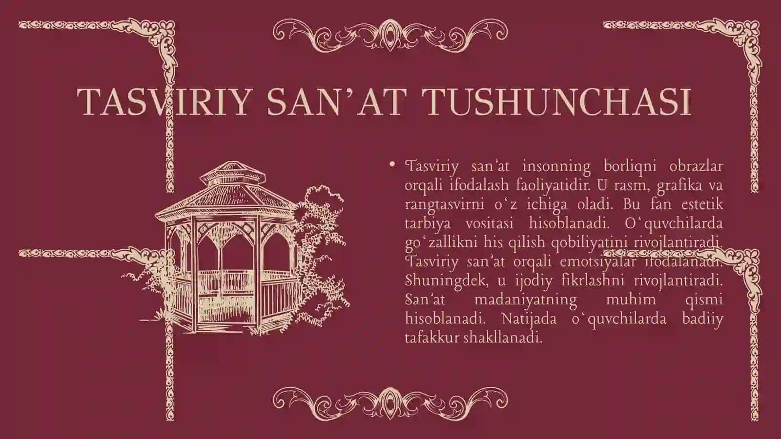 Boshlang‘ich sinflarda tasviriy san’at fanini o‘qitishning o‘ziga xos xususiyatlar 4