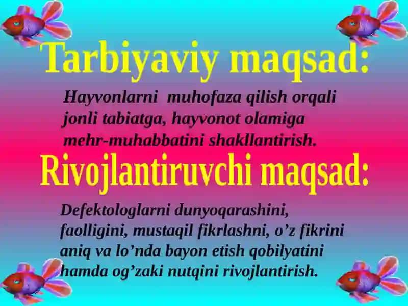 Uy hayvonlar va ularning bolalari 4