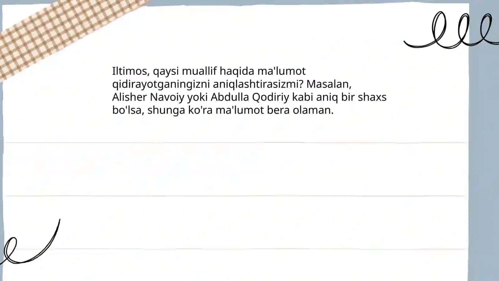 Sharq va g'arb yozuvchilaridan birining ijodi 4