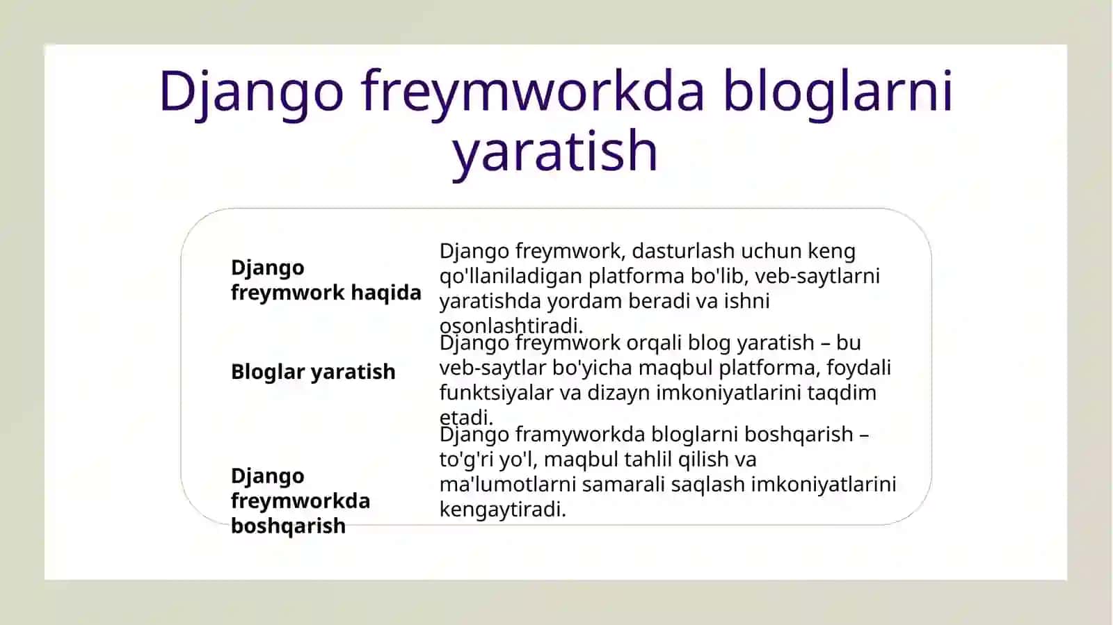 Zamonaviy dasturlash tillaridan tayyorlagan taqdimoti 4