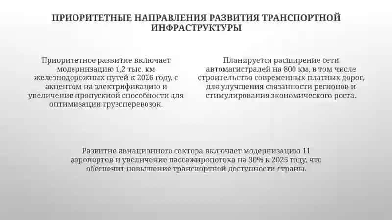 Основные направления комплексного развития транспортной системы Узбекистана 4