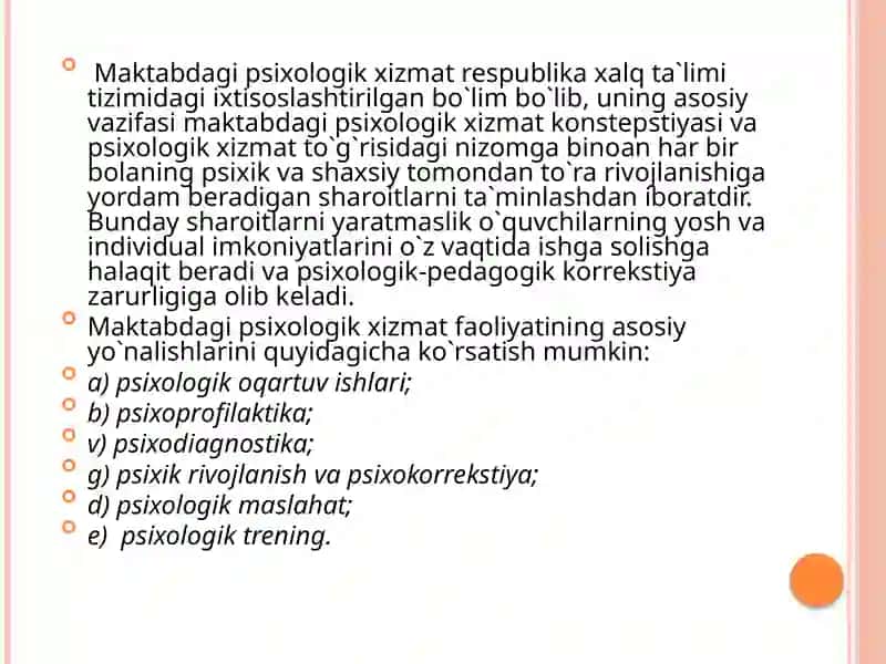 TA'LIM TIZIMIDA PSIXOLOGIK XIZMAT MAQSADI VA VAZIFALARI 4