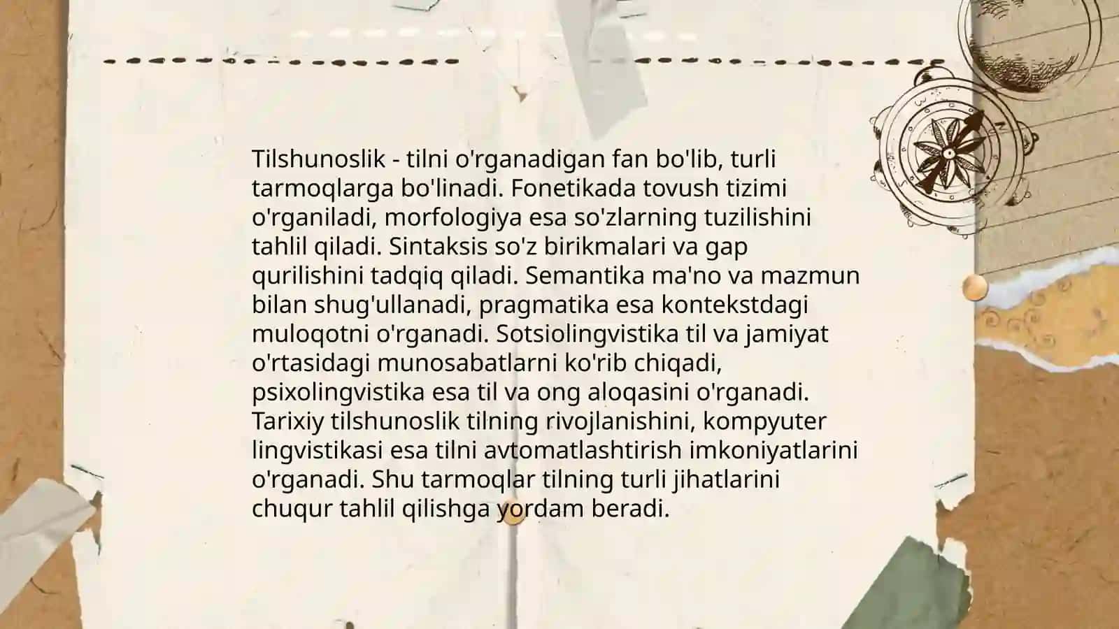 Til sathlari Abdullayeva O’g’iloy 4