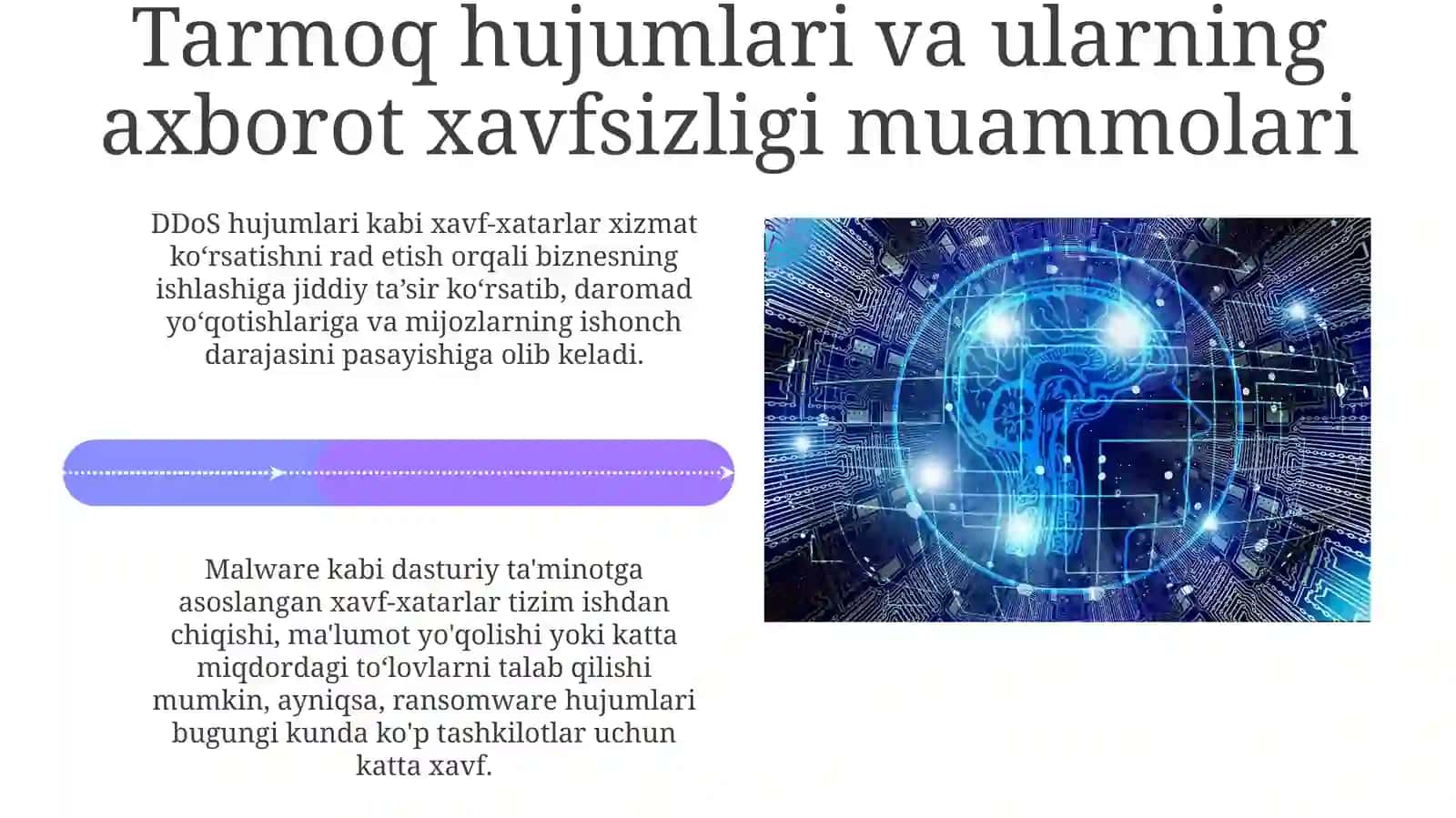 Tarmoq hujumlarini aniqlash usul va algoritmlari 4