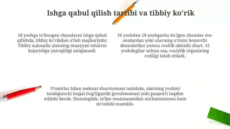 Xodimlar mehnatini huquqiy tartibga solish 4