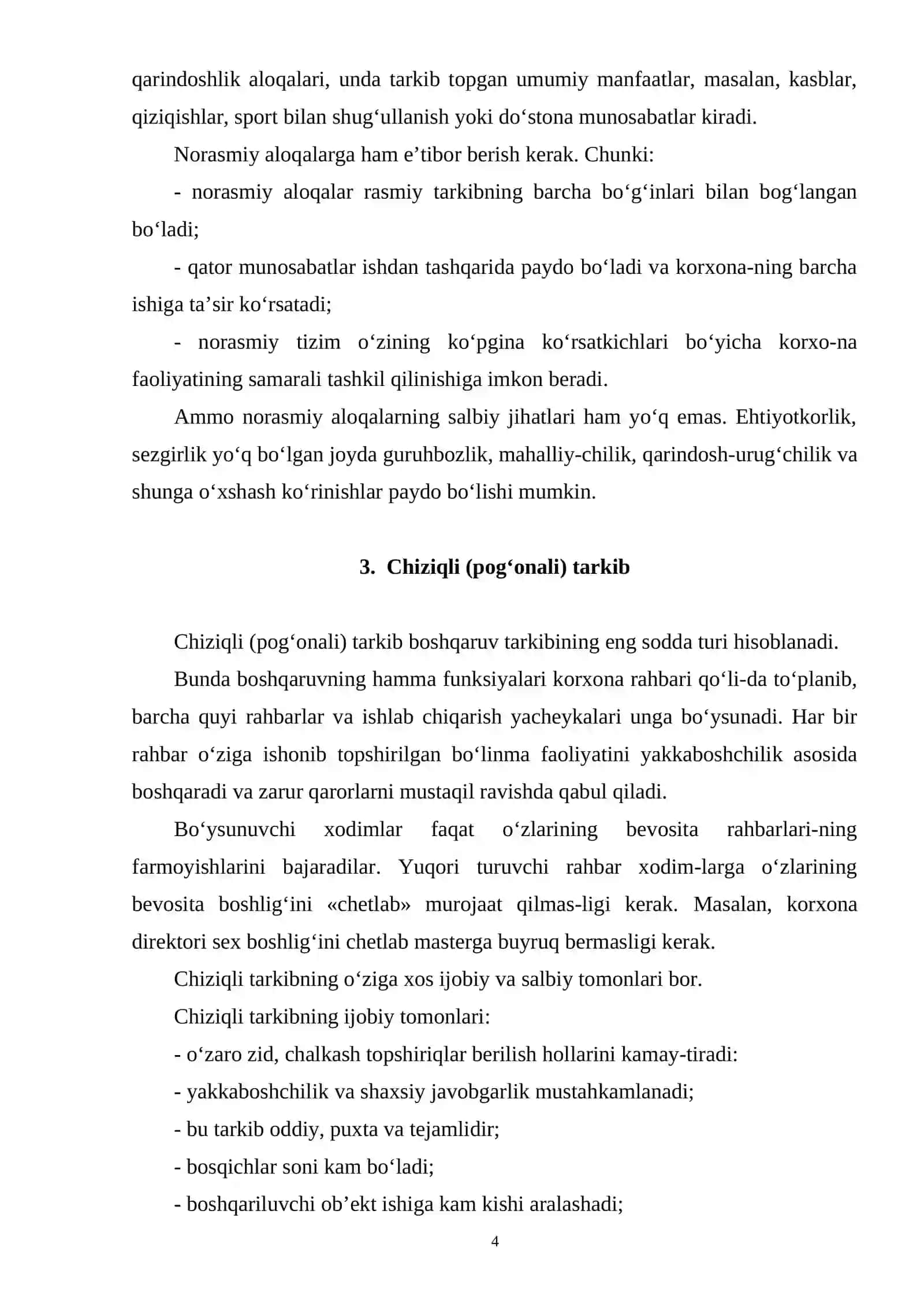 Kichik biznes va tadbirkorlik faoliyatini tashkil etish va boshqarish 4