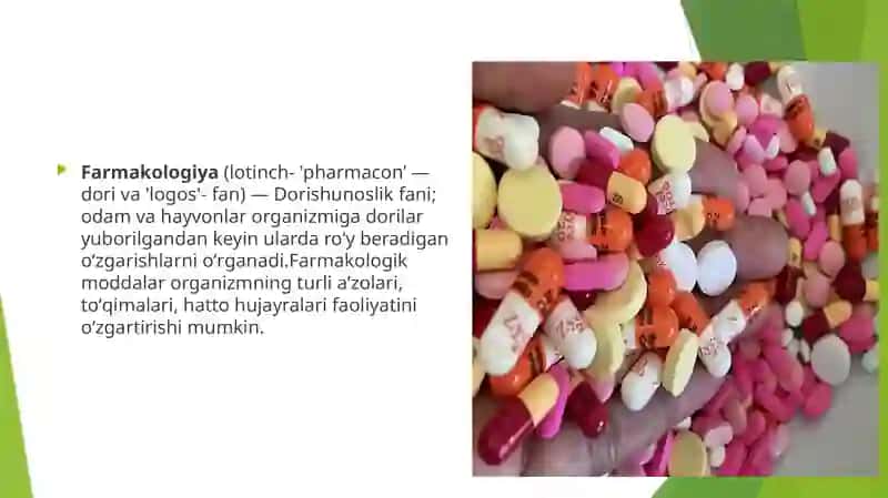 Dori vositalarining nomenkulaturasi 4