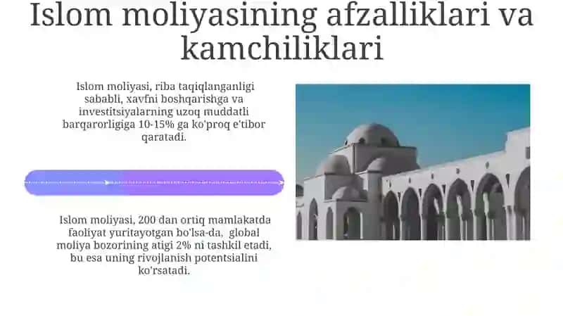 Islom moliyasi ribo masalasi 4