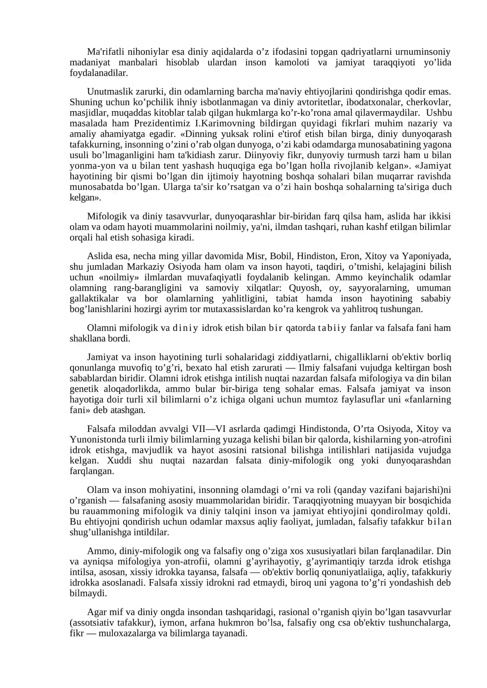 Sharq falsafasi sharqshunoslikning asosiy yo‘nalishi sifatida 4