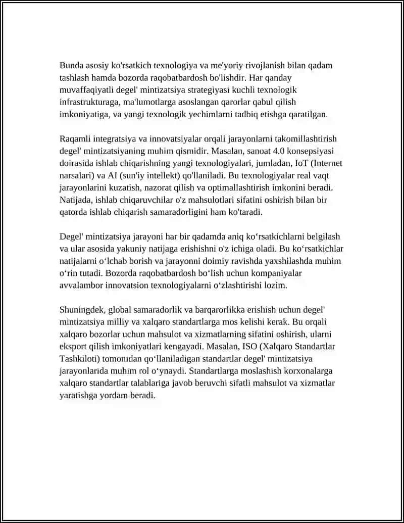 DEGEL' MINTIZATSIYA 4