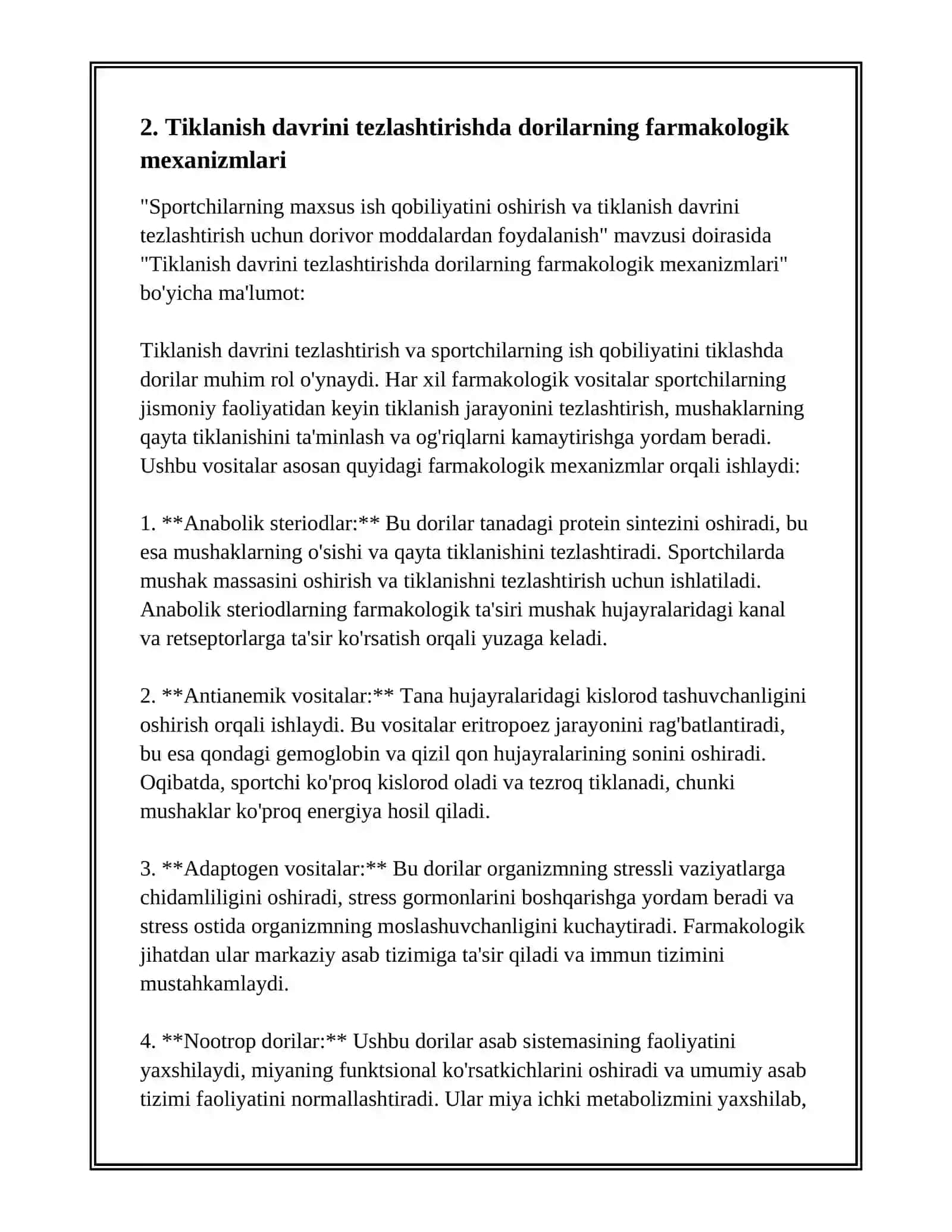 SPORTCHILARNING MAXSUS ISH QOBILIYATINI OSHIRISH 4
