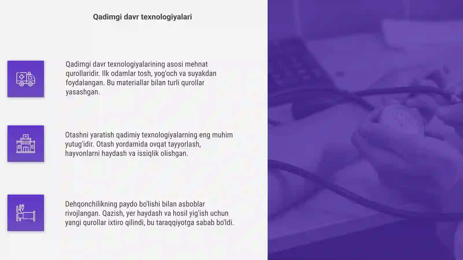 TEXNOLOGIYA TARIXI 4