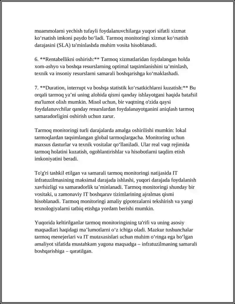 TARMOQ MONITORING VA UNING MUHIMLIGI 4
