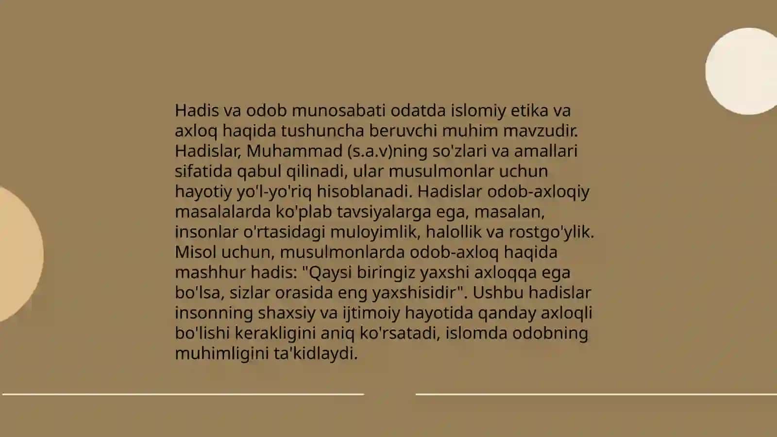 Hadis nutqi odobi masalasi 4