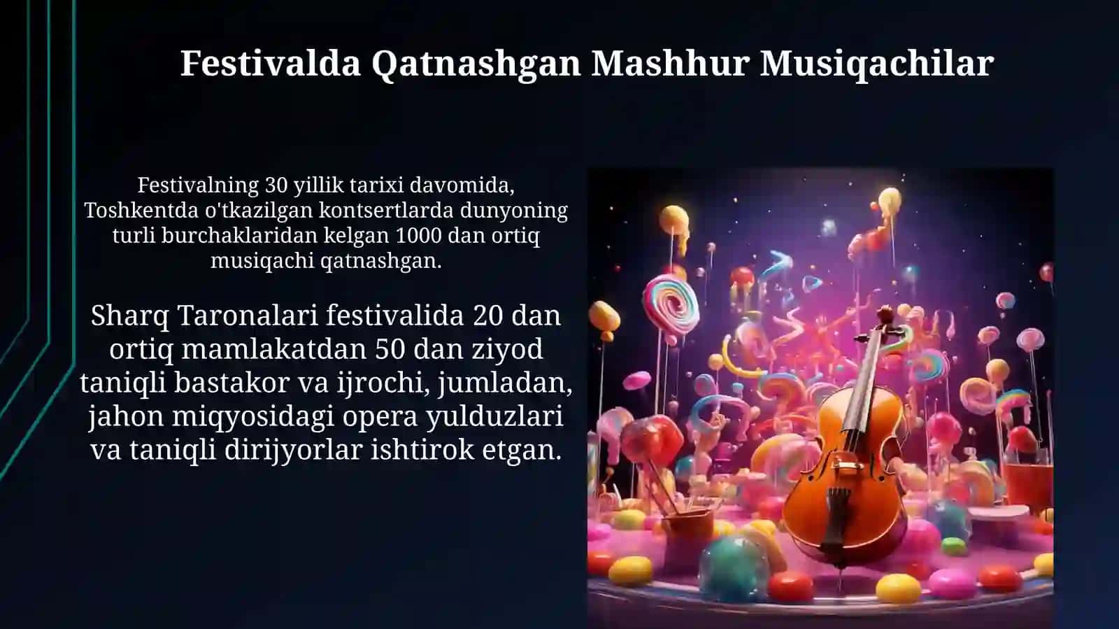 Sharq Taronalari Musiqa Festivali Dunyo Mumtoz Musiqasi Axborot Manbasi 4