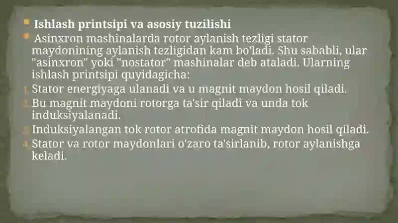 Asinxron mashinalar 4