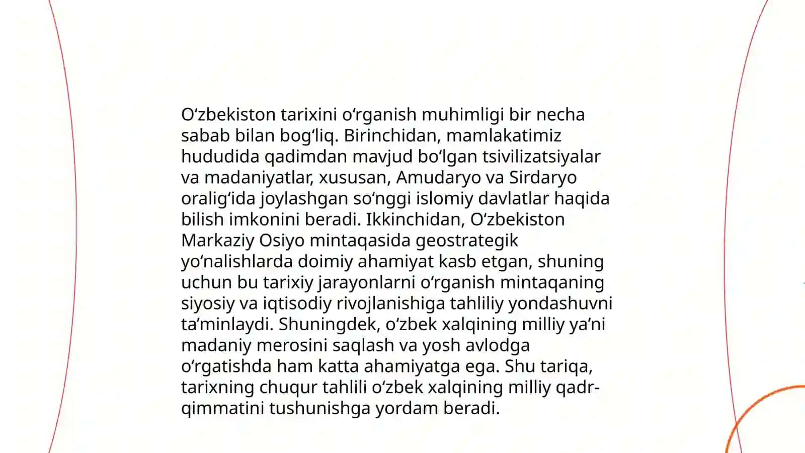 "O'ZBEKISTONNING ENG YANGI TARIXI" FANINING PREDMETI, MAQSADI VA VAZIFALARI, NAZARIY VA USLUBIY TAMOYILLARI 4