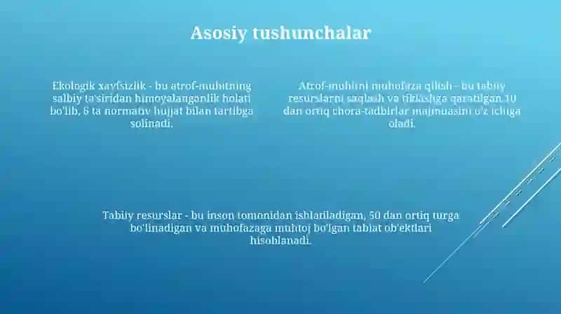 O‘zbekiston Respublikasining tabiatni muhofaza qilish to‘g‘risidagi qonuni 4