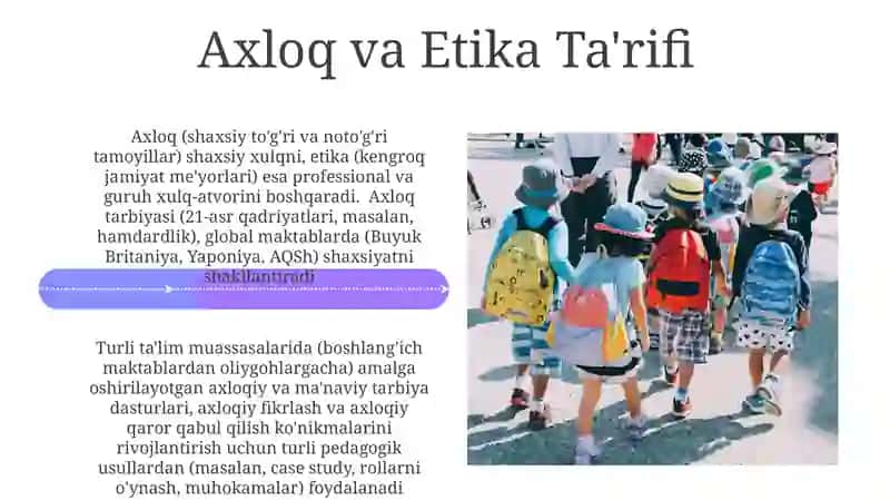 Axloq va Etika Ta'rifi 4