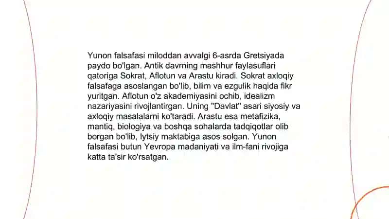 G'arb falsafasining ustuvor yo'nalishlari va ularning fan taraqqiyotdaga ta'siri 4