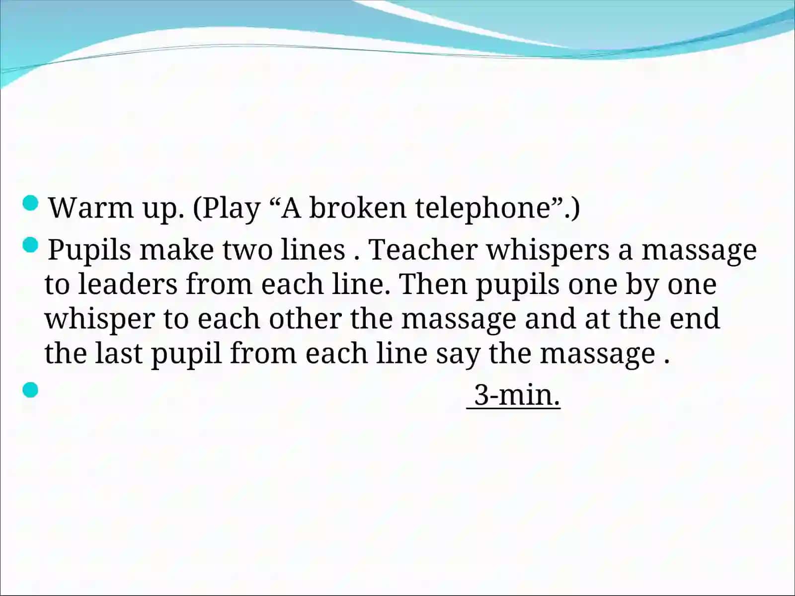 Lesson Plan on Presents and Holidays 4