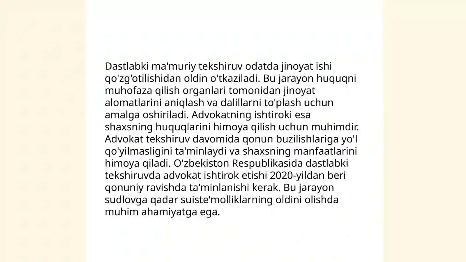 Advokatning ma'muriy sud ishlarini yuritishdagi ishtiroki 4