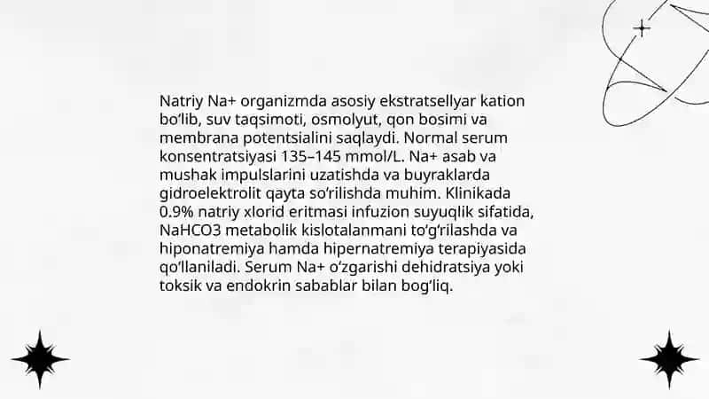 V guruh kationlarining tibbiyotda qo’llanilishi va analitik reaksiyalari (Diknostik) 4