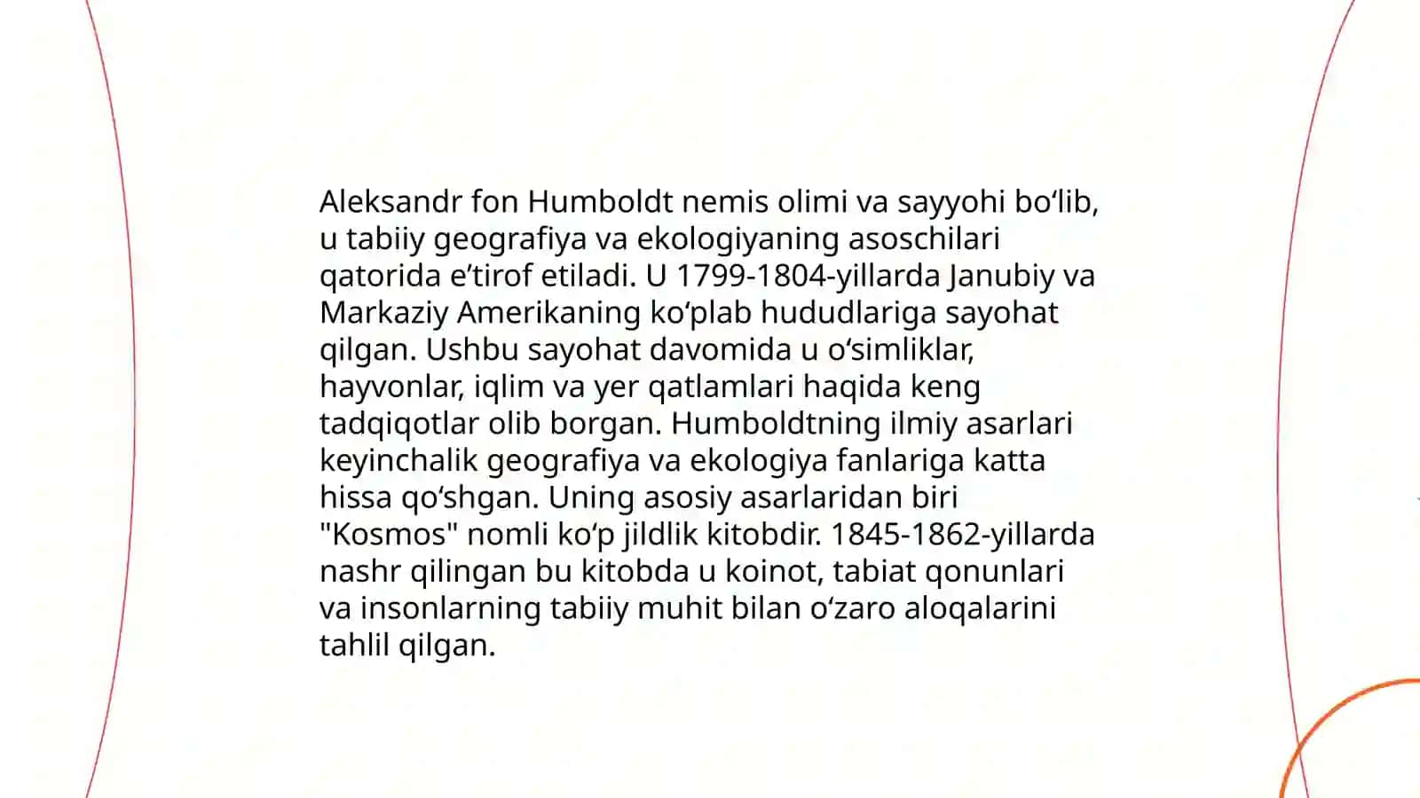 Biogeografiyaning rivojlanish tarixi, Biogeografiya fanining rivojlanishiga xissa qo'shgan olimlar 4
