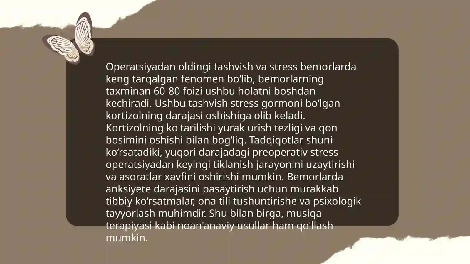 Jarrohlik boʻlimlaridagi bemorlar psixologiyasi masalalari 4