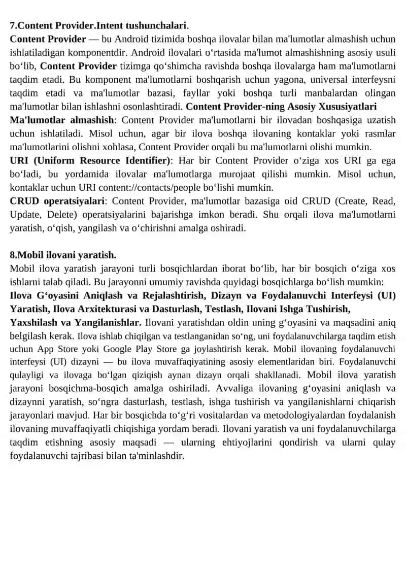 Mobil operatsion tizimlarining rivojlanish tarixi 4