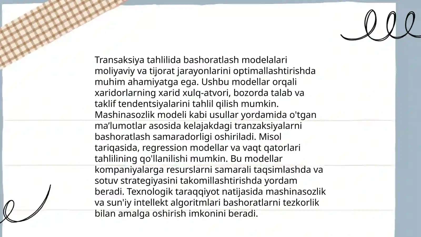 Transaksiyalarni tahlil qilishga nisbatan yondashuvlar 4