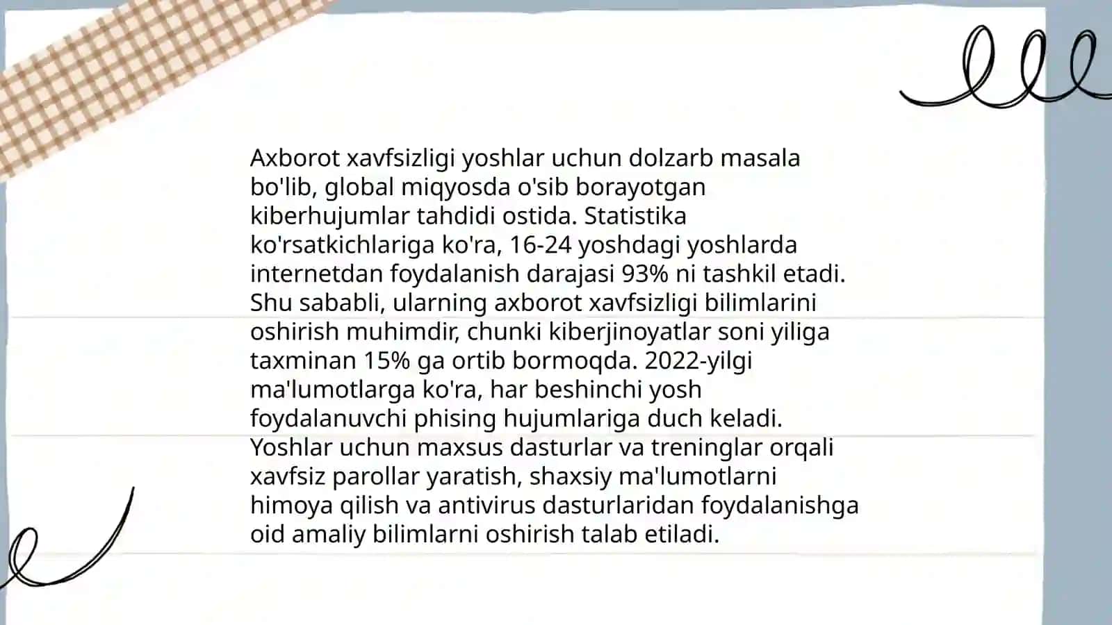 Texnologiya darslariga oid tarbiyaviy tadbirlarni tashkil etish 4