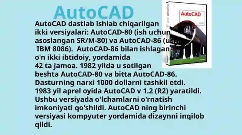 AutoCAD, 3D Max dasturlari 4