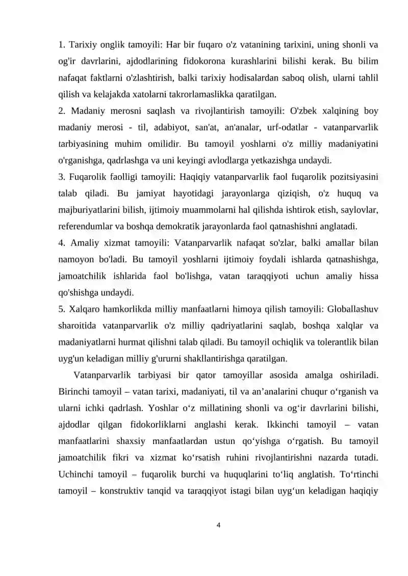 Vatanparvarlik tarbiyasi 4
