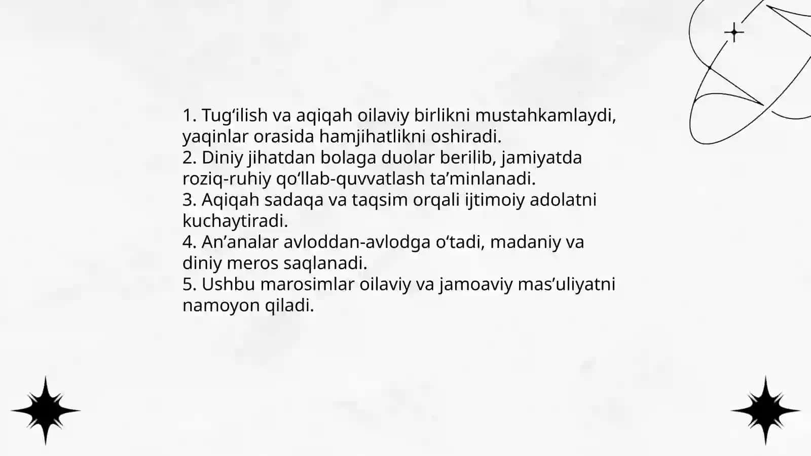 Diniy Marosimlar va Ularning Jamayatdagi Ahamiyati 4