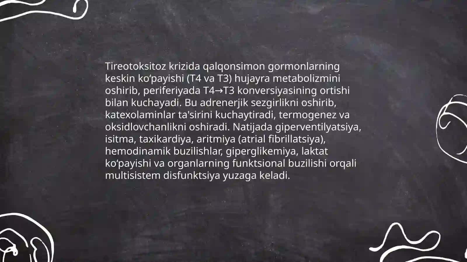 Tireotoksitoz kriz 4