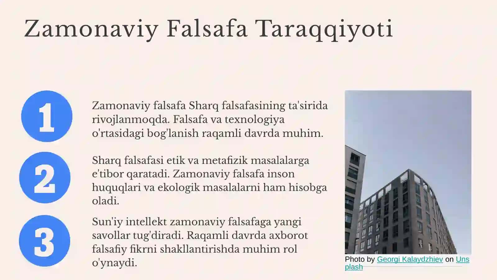 Falsafa taraqqiyot bosqichlari. Sharq falsafasi 4