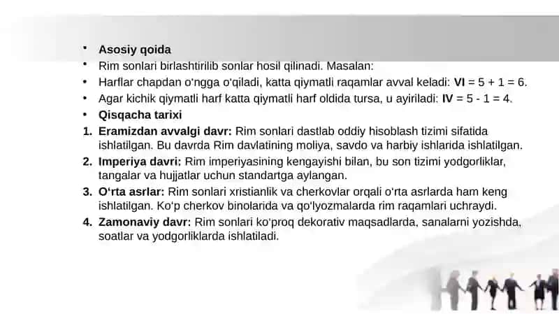 Rim sonlari va Rim kalendar 4