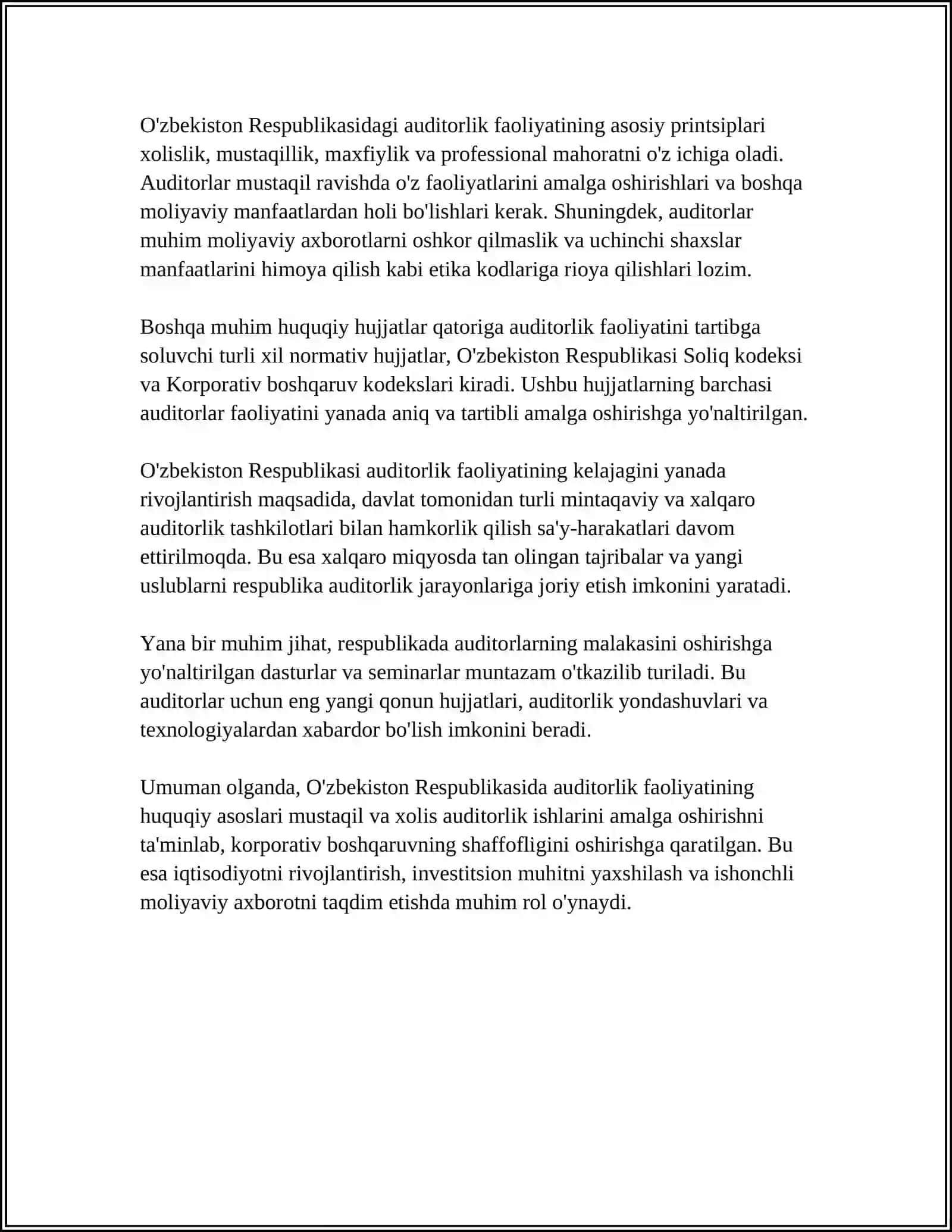 KORXONADA AUDIT OʼTKAZISH TARTIBI 4