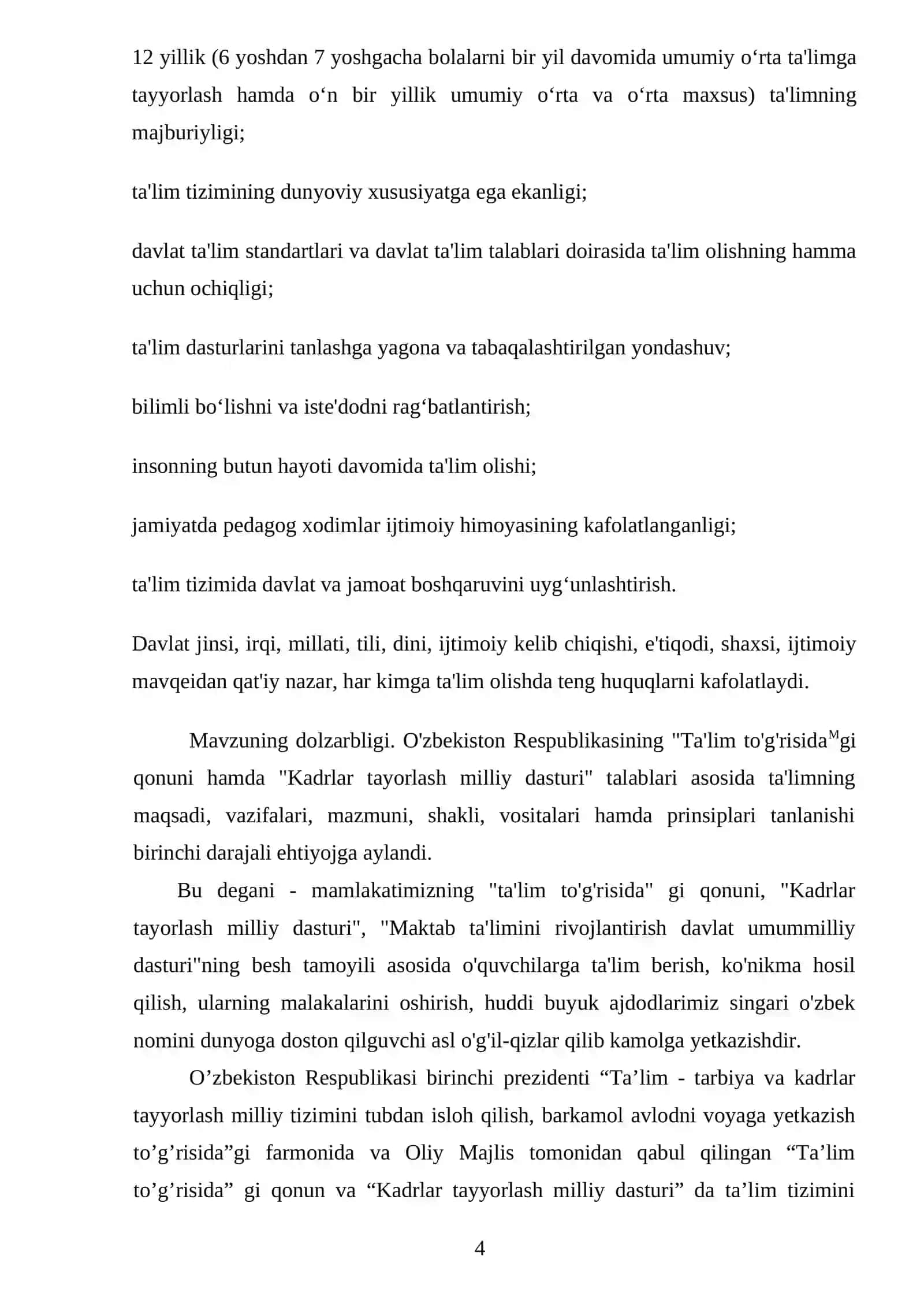 Arifmetik amallarni bajarish jarayonida boshlang'ich sinf o'quvchilarida kommunikativ kompitensiyani shakllantirish 4