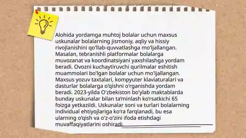 Inkluziv ta'limda jismoniy muhitni moslashtirish 4